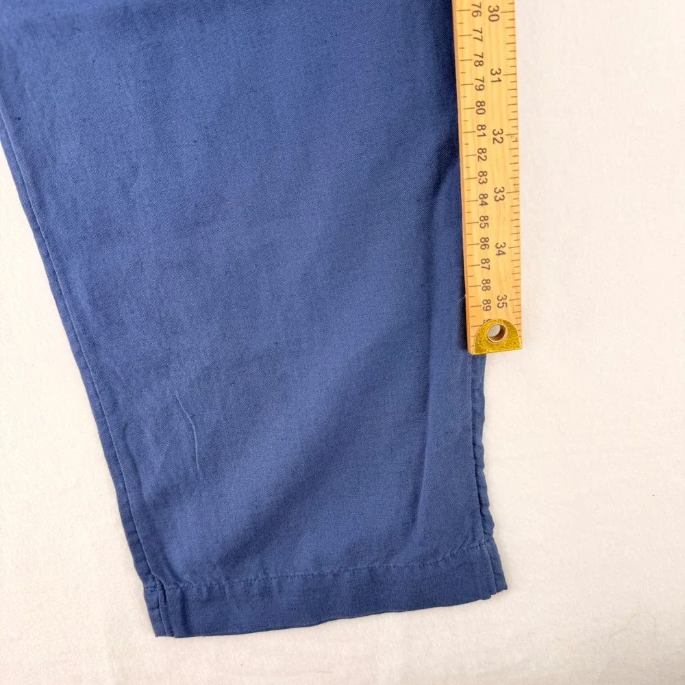 Polo Ralph Lauren Chino Pants Mens 40/32 Blue Straight‎ Fit Cotton Casual Chinos